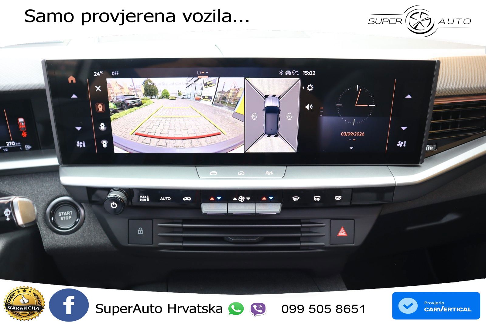 Opel Grandland 1.2 Turbo (145 KS) Hybrid eDCT Ultimate ACC+HEAD+GR SJED+360+PANO