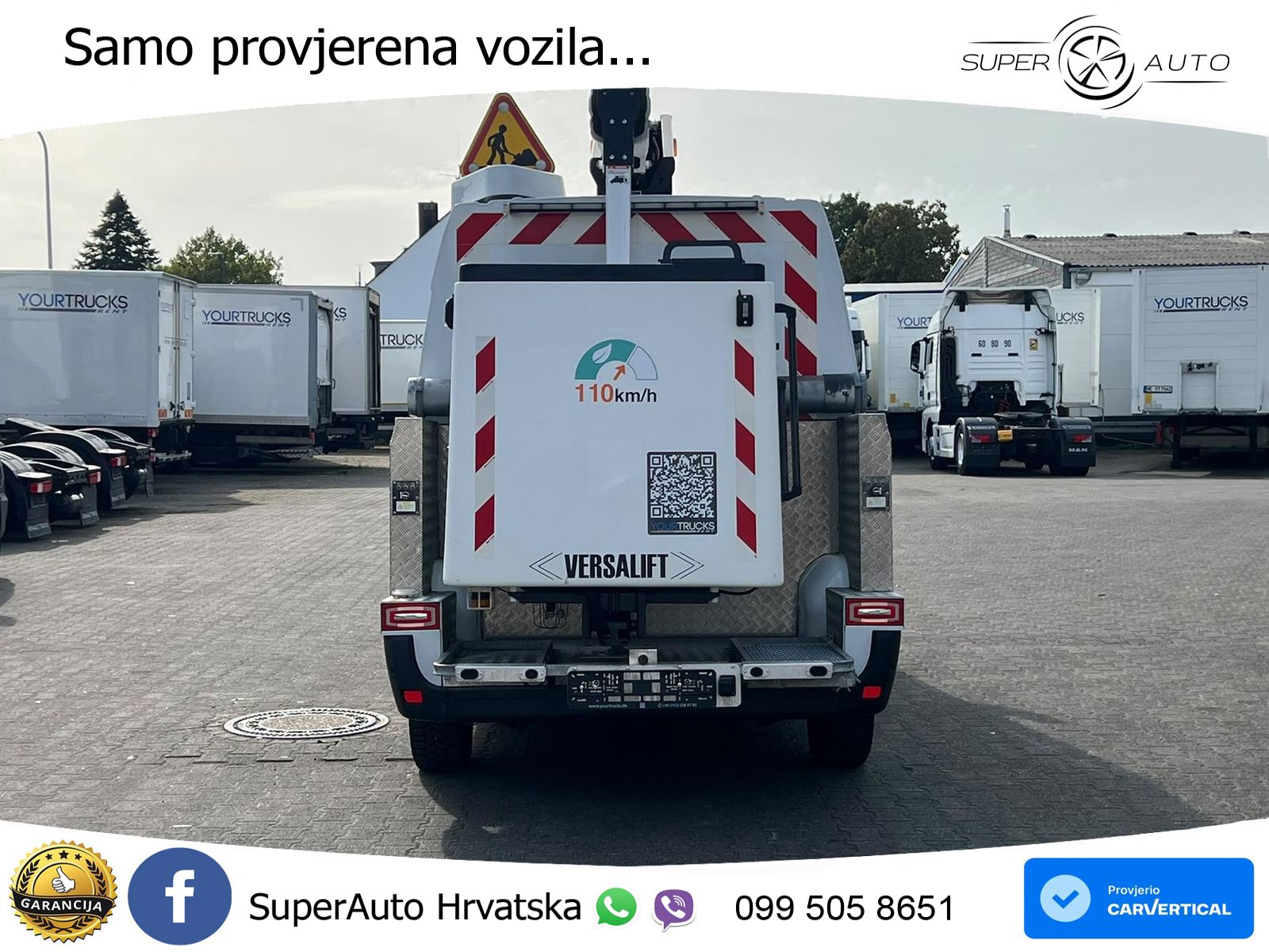 Renault Master Versalift VDTL 14m/2 Per.Korb/Nur 51h 145 KS