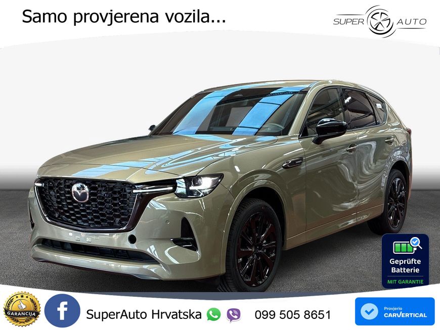Mazda CX-60 2.5 e-Skyactiv (328 KS) AWD Automatic LED+GR SJED+ACC