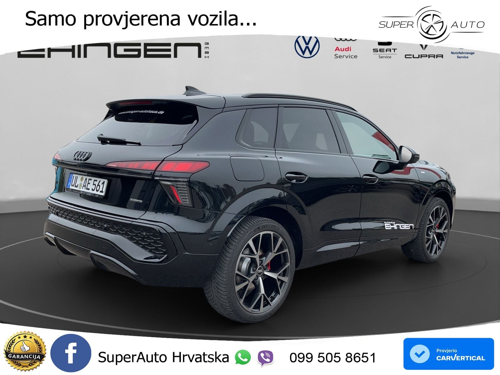 Audi Q3 2.0 TFSI (204 KS) quattro S tronic S line MATRIX+GR SJED+KAM