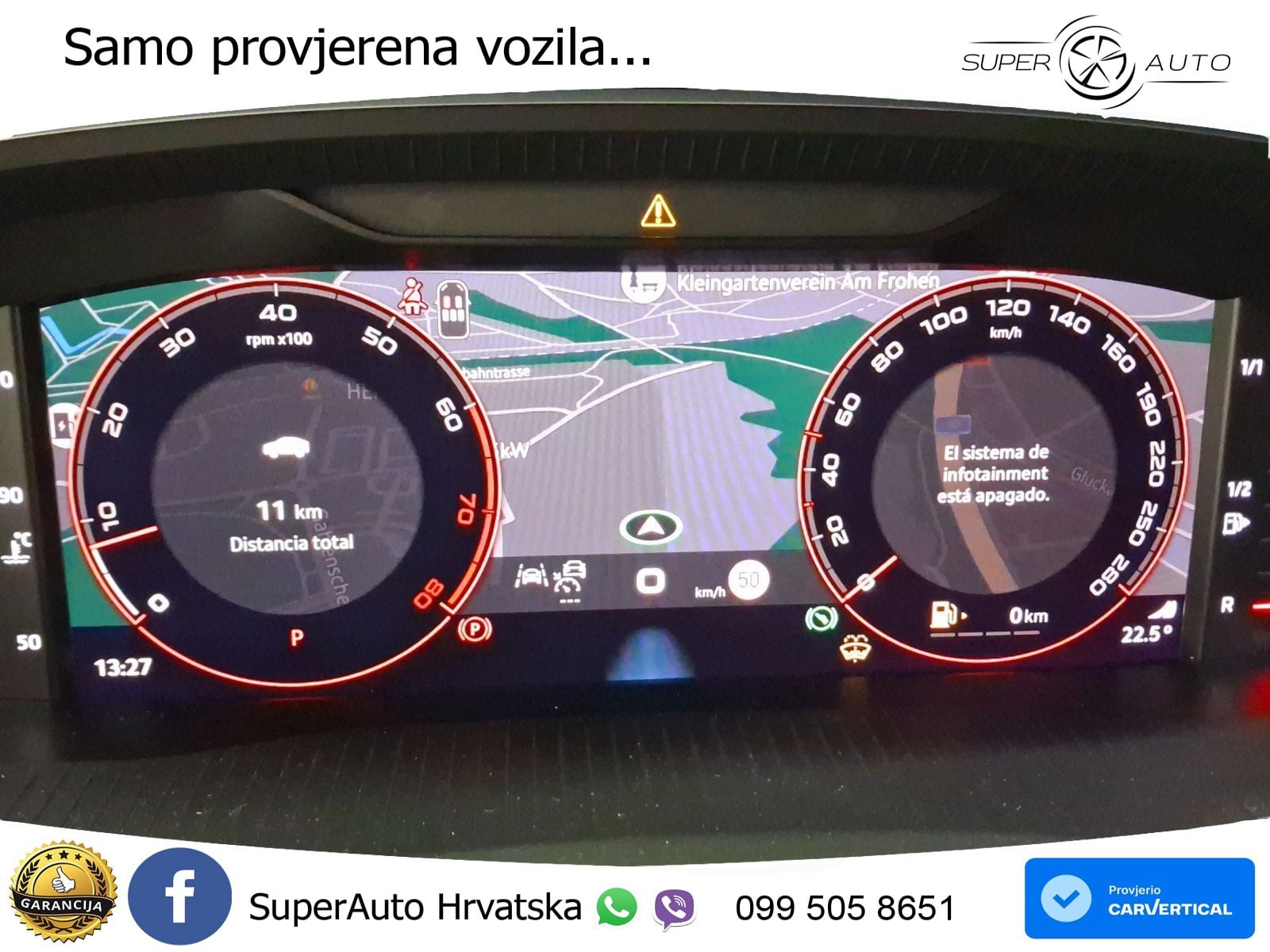 Škoda Octavia Combi RS 2.0 TSI (265 KS) DSG MATRIX+GR SJED+KAM