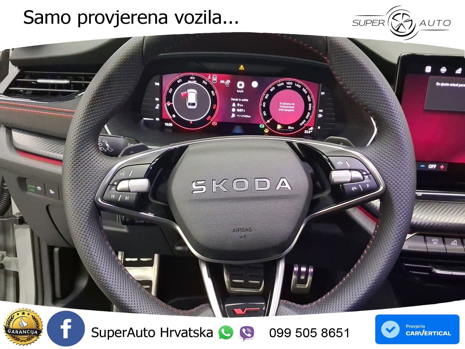 Škoda Octavia Combi RS 2.0 TSI (265 KS) DSG MATRIX+GR SJED+KAM