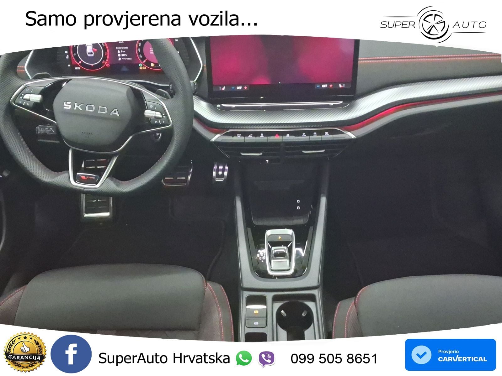 Škoda Octavia Combi RS 2.0 TSI (265 KS) DSG MATRIX+GR SJED+KAM