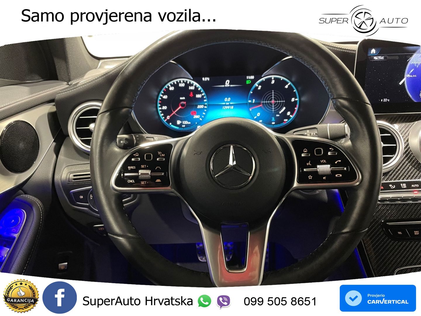 Mercedes GLC 400d (330 KS) 4MATIC 9G-TRONIC AMG LED+GR SJED+ACC