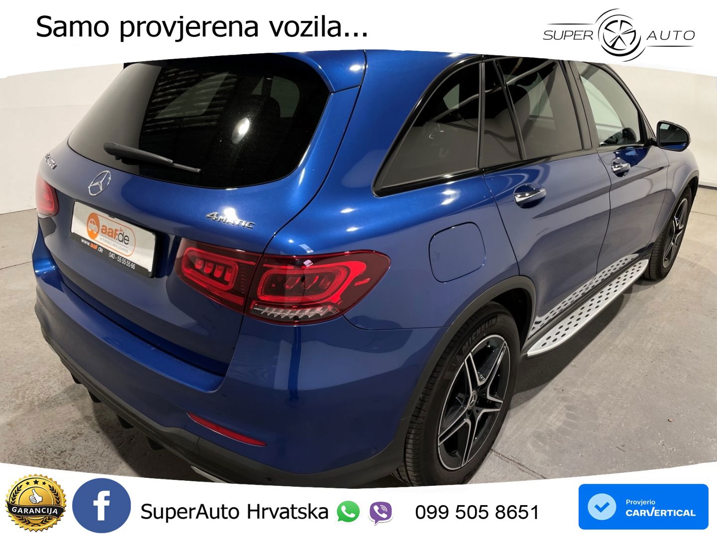 Mercedes GLC 400d (330 KS) 4MATIC 9G-TRONIC AMG LED+GR SJED+ACC