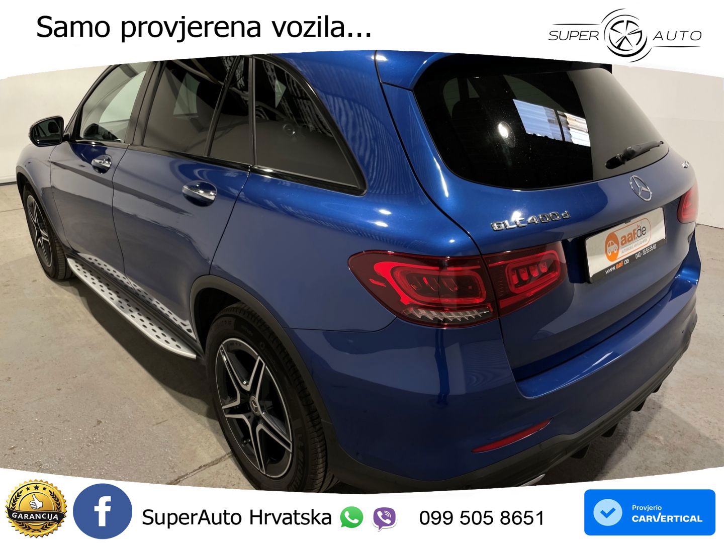 Mercedes GLC 400d (330 KS) 4MATIC 9G-TRONIC AMG LED+GR SJED+ACC
