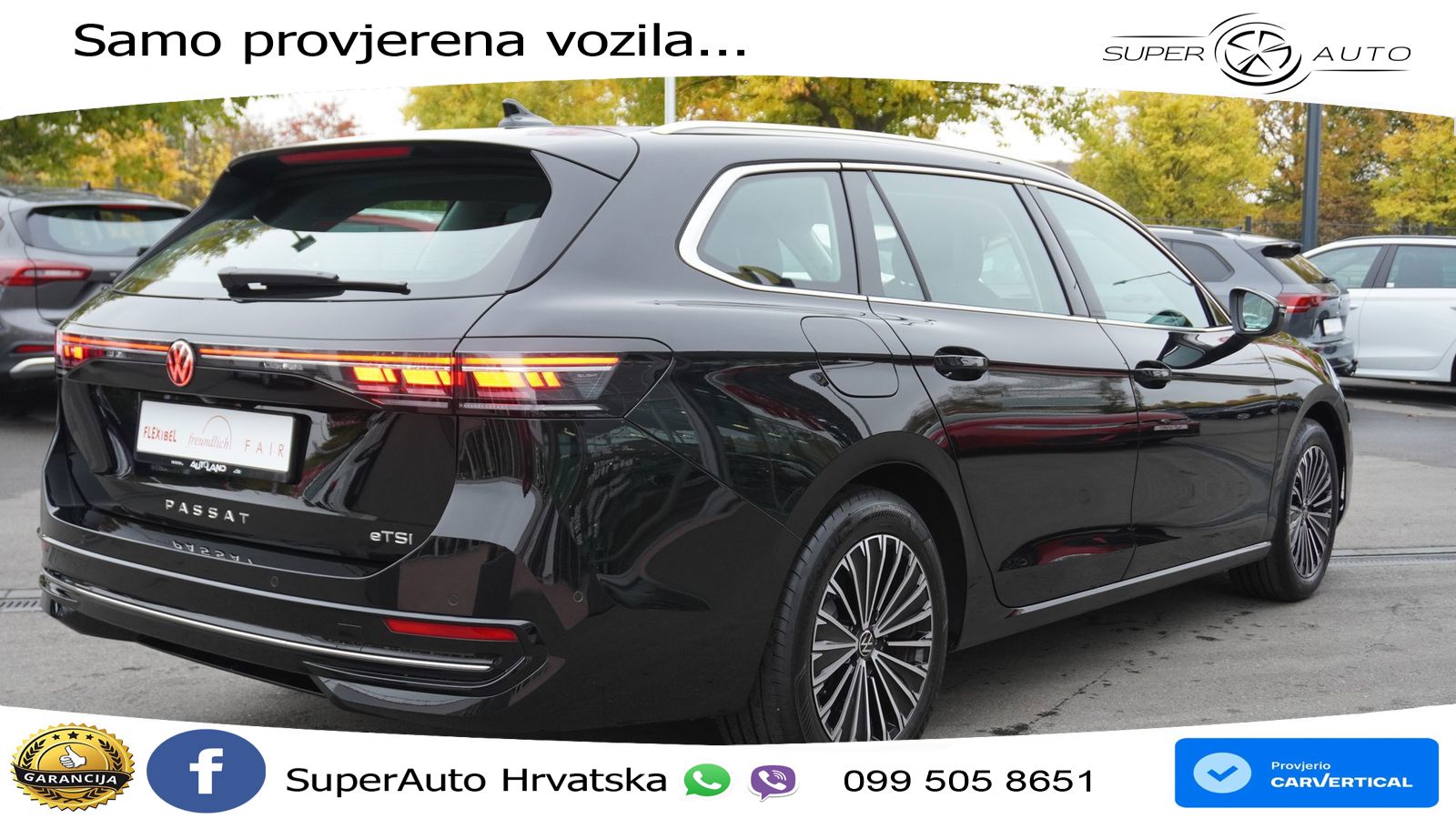 Volkswagen Passat Variant 1.5 eTSI (150 KS) DSG LED+GR SJED+ACC
