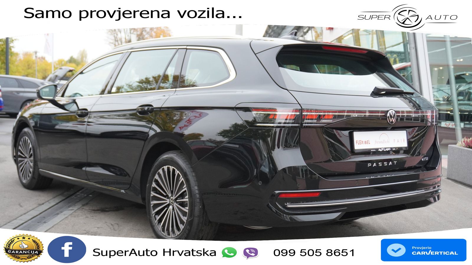 Volkswagen Passat Variant 1.5 eTSI (150 KS) DSG LED+GR SJED+ACC