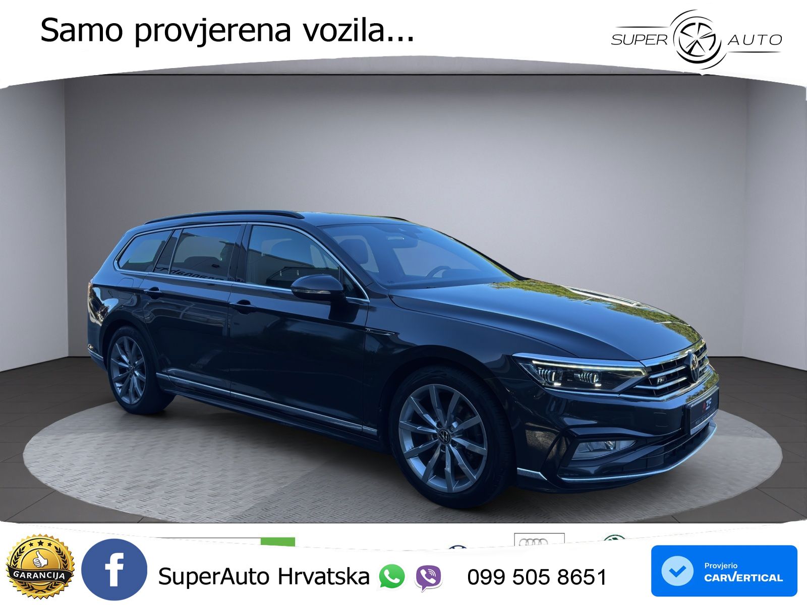 Volkswagen Passat Variant 2.0 TDI (150 KS) DSG R-Line LED+GR SJED+ACC