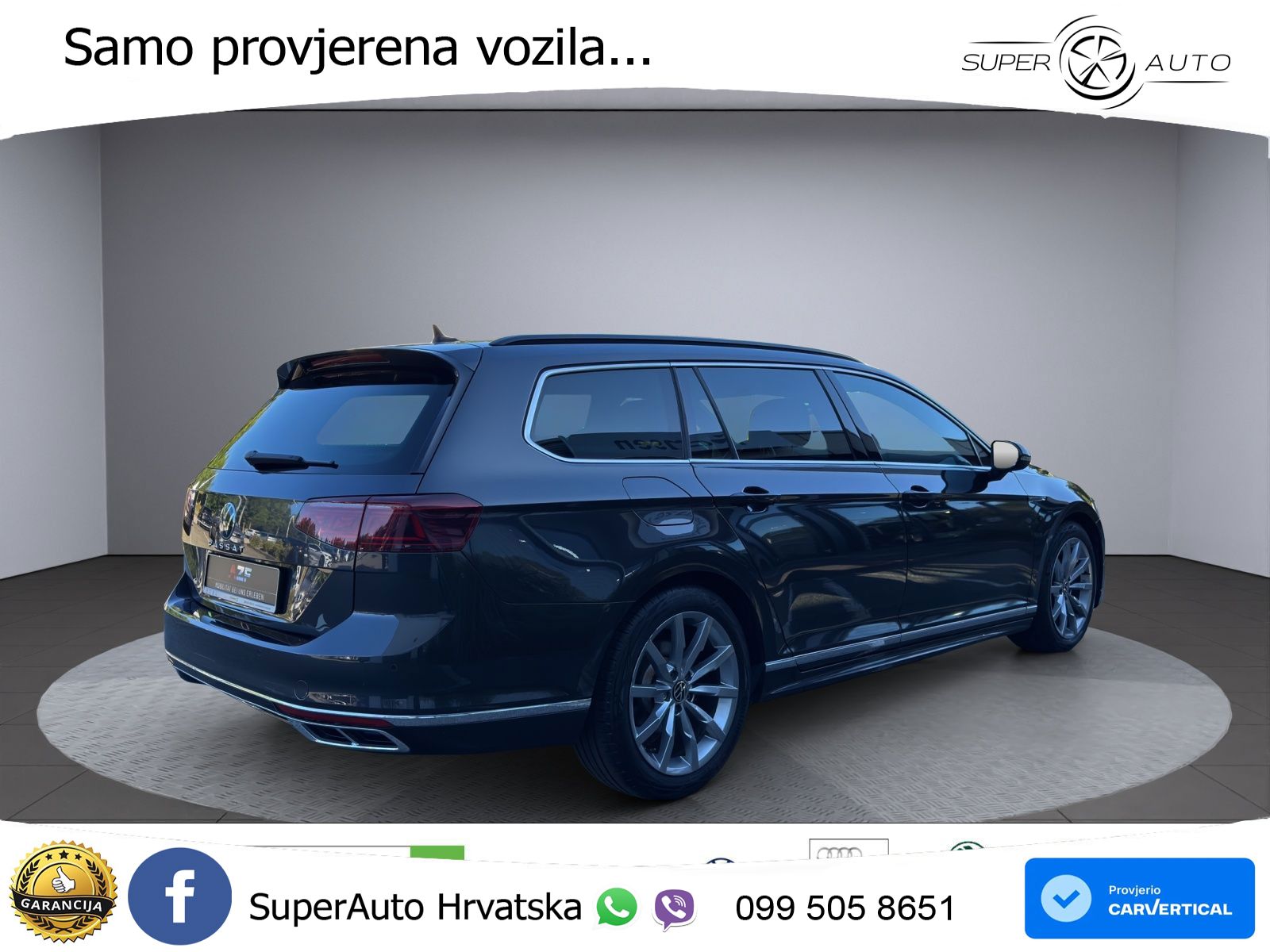 Volkswagen Passat Variant 2.0 TDI (150 KS) DSG R-Line LED+GR SJED+ACC
