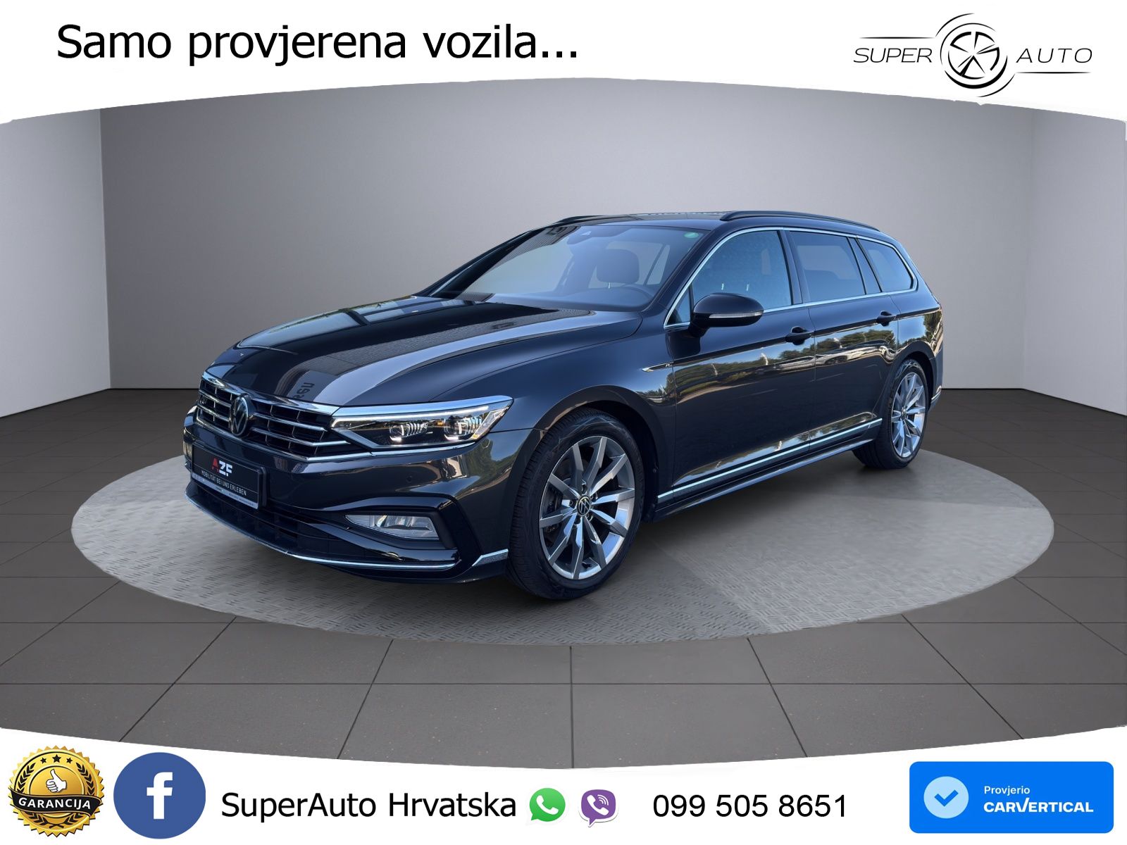 Volkswagen Passat Variant 2.0 TDI (150 KS) DSG R-Line LED+GR SJED+ACC