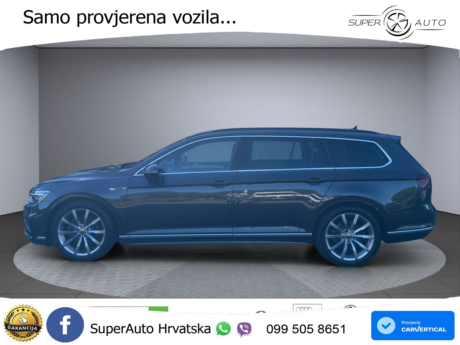 Volkswagen Passat Variant 2.0 TDI (150 KS) DSG R-Line LED+GR SJED+ACC