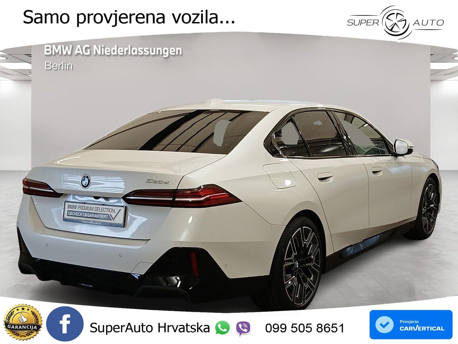 BMW 520d (197 KS) Steptronic M Sport LED+GR SJED+ACC