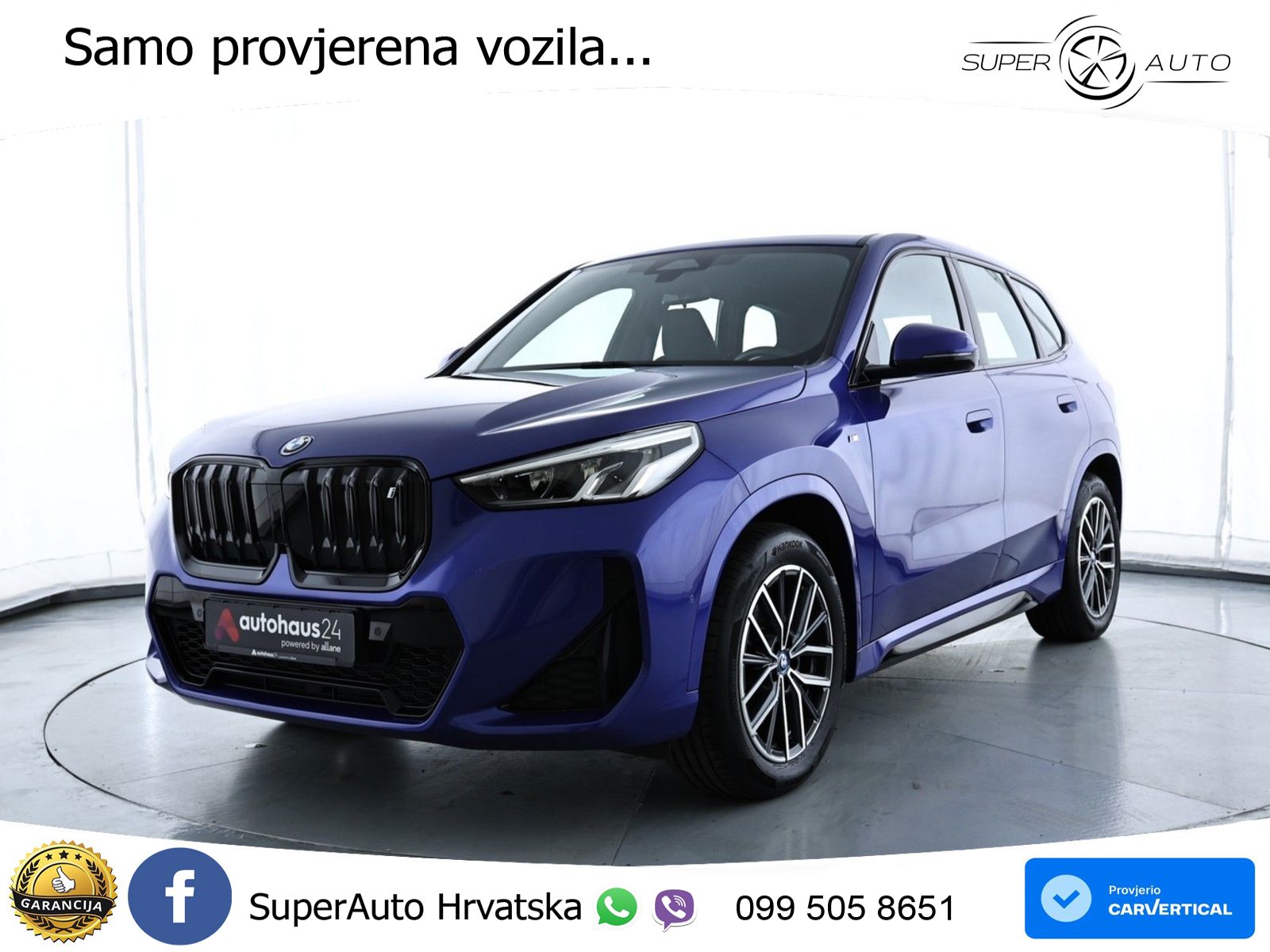 BMW iX1 68 kWh (313 KS) xDrive30 M Sport