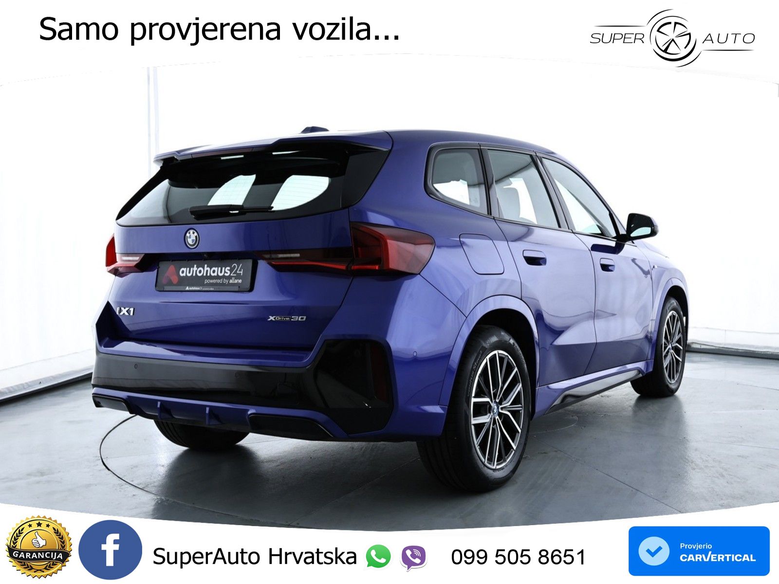 BMW iX1 68 kWh (313 KS) xDrive30 M Sport