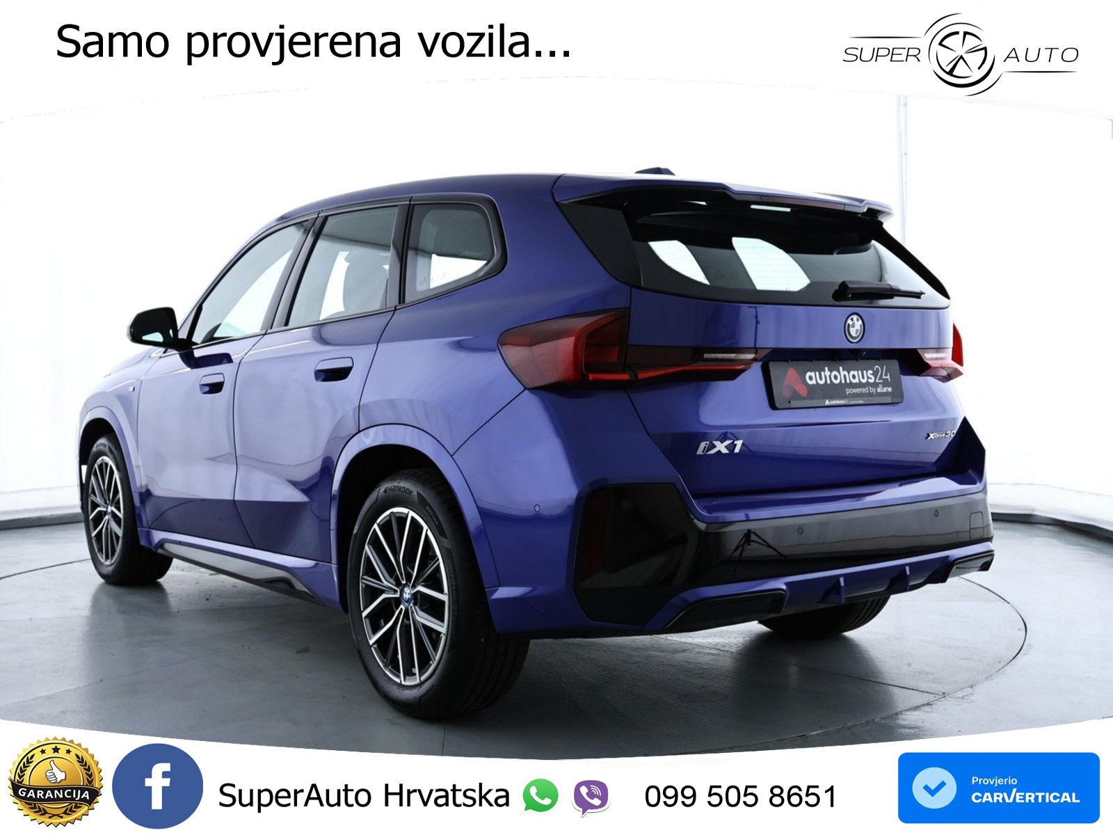BMW iX1 68 kWh (313 KS) xDrive30 M Sport