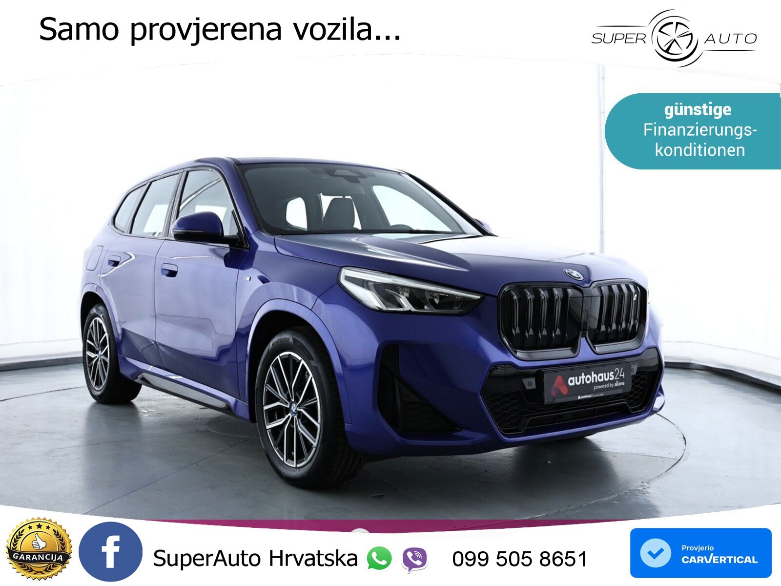 BMW iX1 68 kWh (313 KS) xDrive30 M Sport