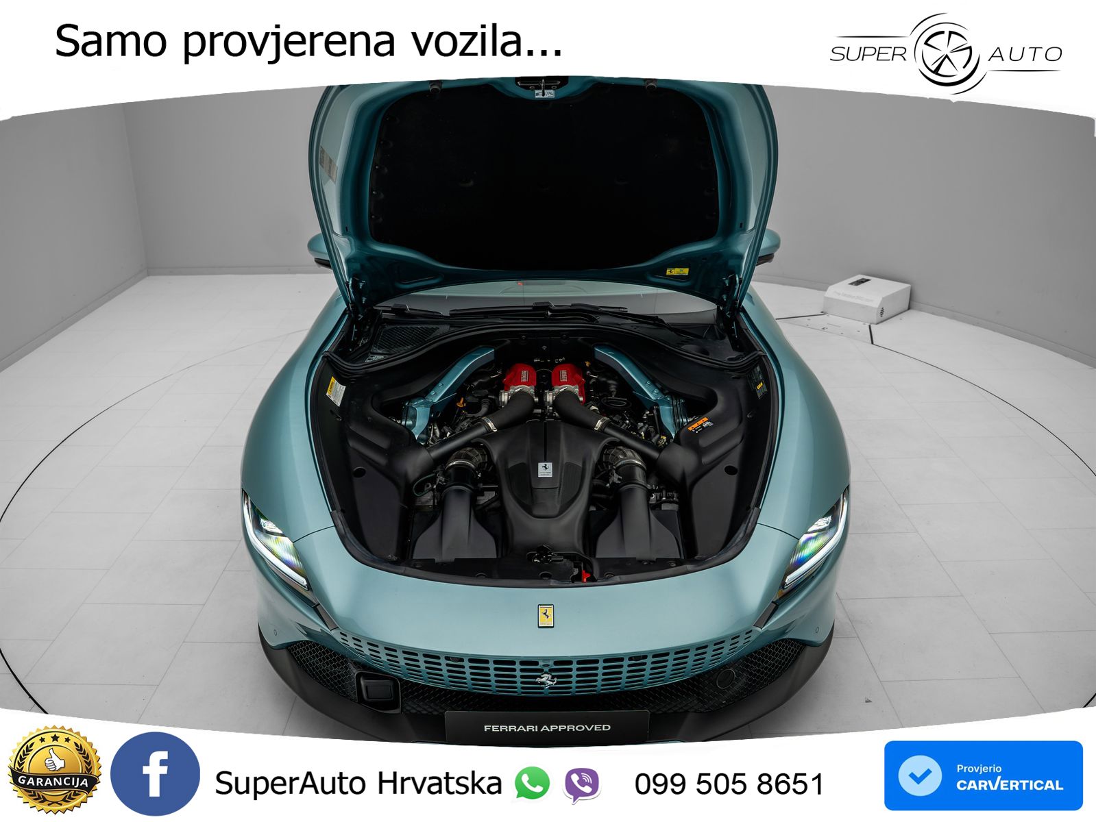 Ferrari Roma Spider 3.9 V8 (620 KS) F1 DCT LED+ACC