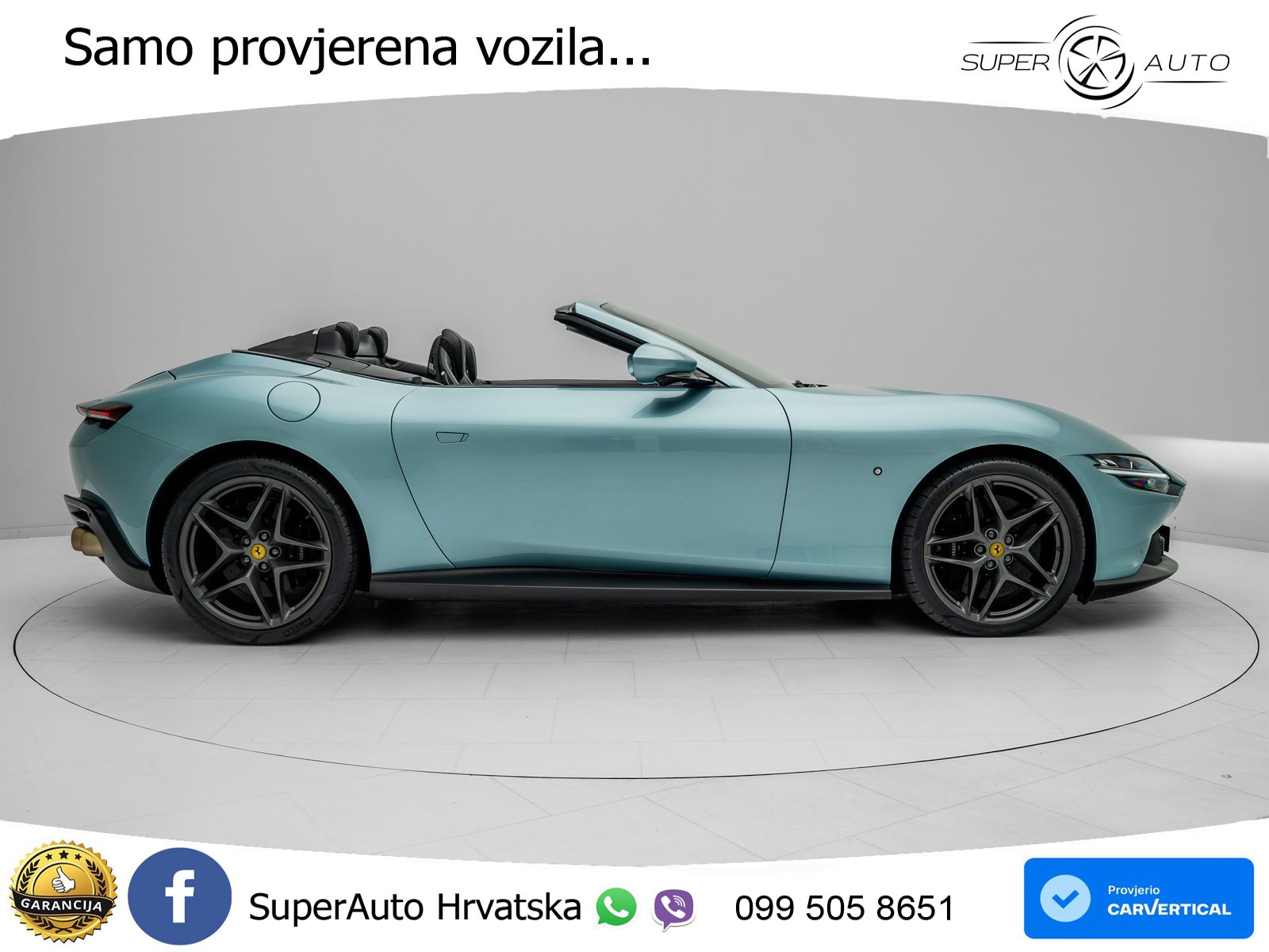 Ferrari Roma Spider 3.9 V8 (620 KS) F1 DCT LED+ACC
