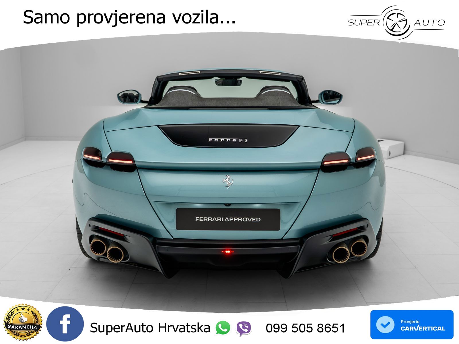 Ferrari Roma Spider 3.9 V8 (620 KS) F1 DCT LED+ACC