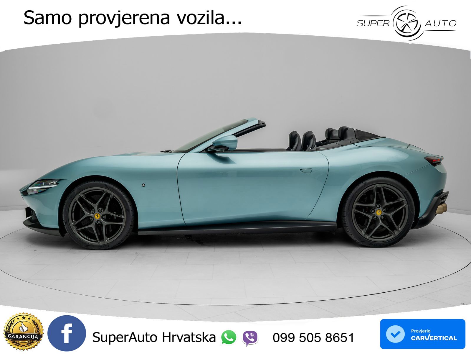 Ferrari Roma Spider 3.9 V8 (620 KS) F1 DCT LED+ACC