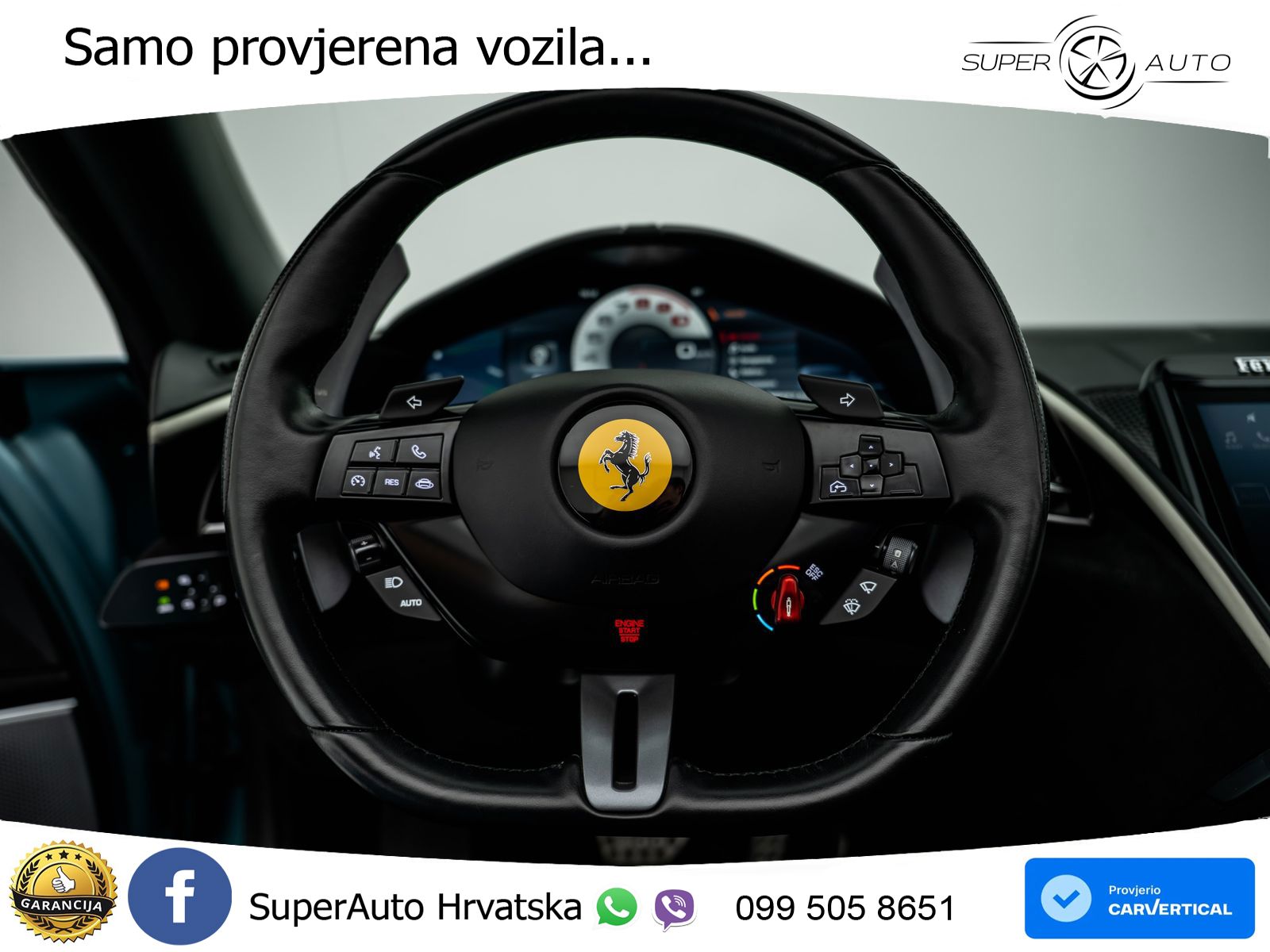 Ferrari Roma Spider 3.9 V8 (620 KS) F1 DCT LED+ACC