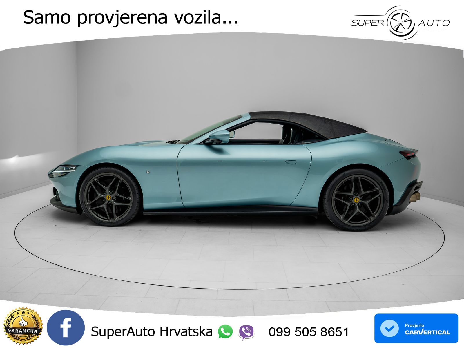 Ferrari Roma Spider 3.9 V8 (620 KS) F1 DCT LED+ACC