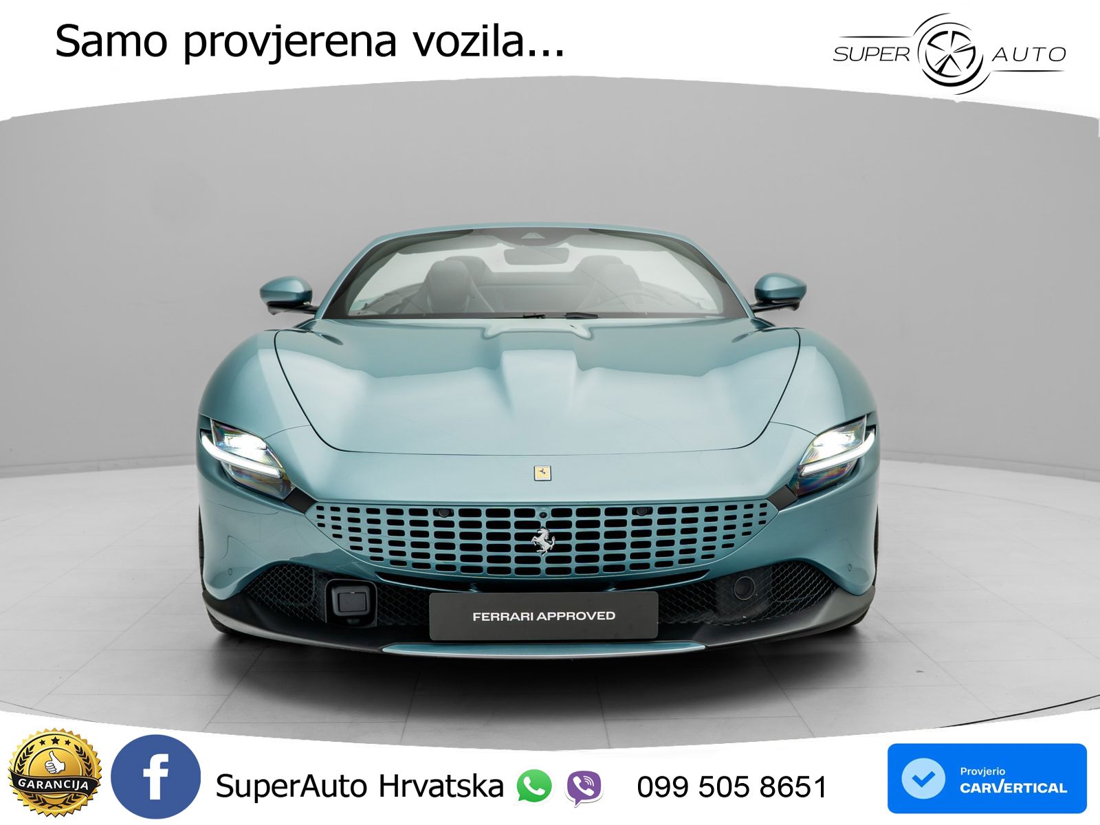 Ferrari Roma Spider 3.9 V8 (620 KS) F1 DCT LED+ACC