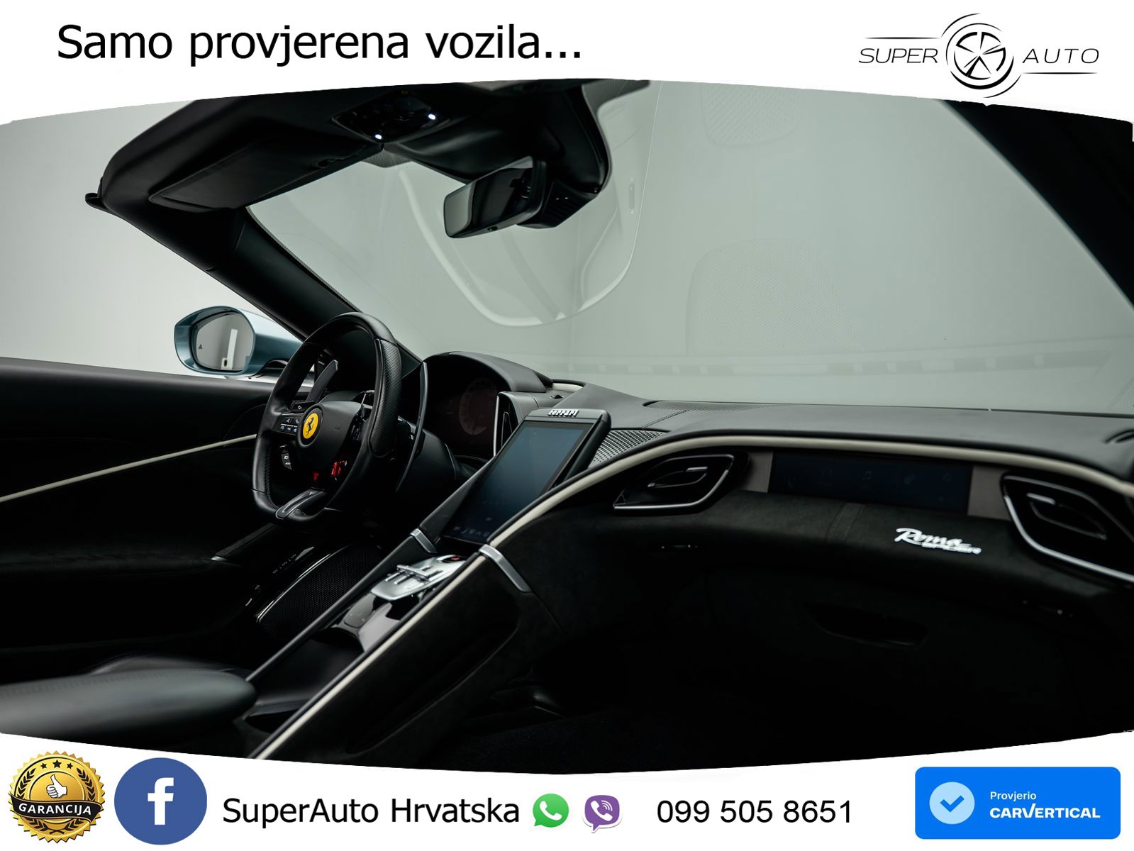 Ferrari Roma Spider 3.9 V8 (620 KS) F1 DCT LED+ACC