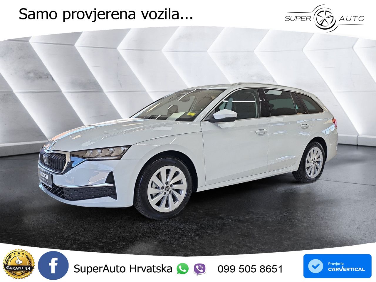 Škoda Octavia Combi 1.5 TSI (150 KS) DSG LED+GR SJED+ACC