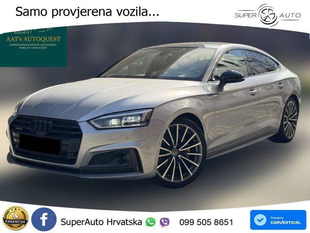 Audi A5 Sportback 40 TDI (190 KS) quattro ultra S tronic LED+GR SJED+ACC