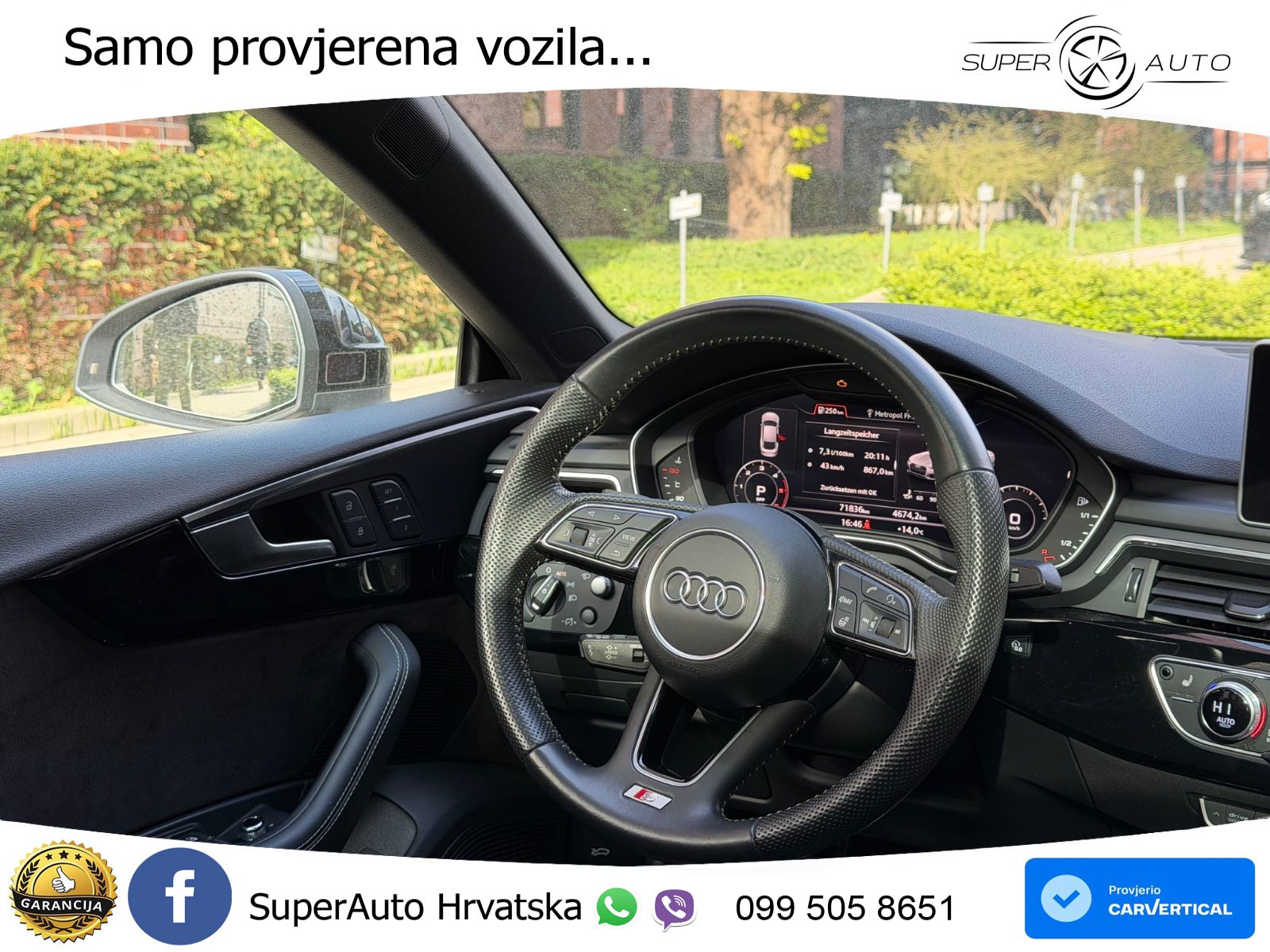 Audi A5 Sportback 40 TDI (190 KS) quattro ultra S tronic LED+GR SJED+ACC