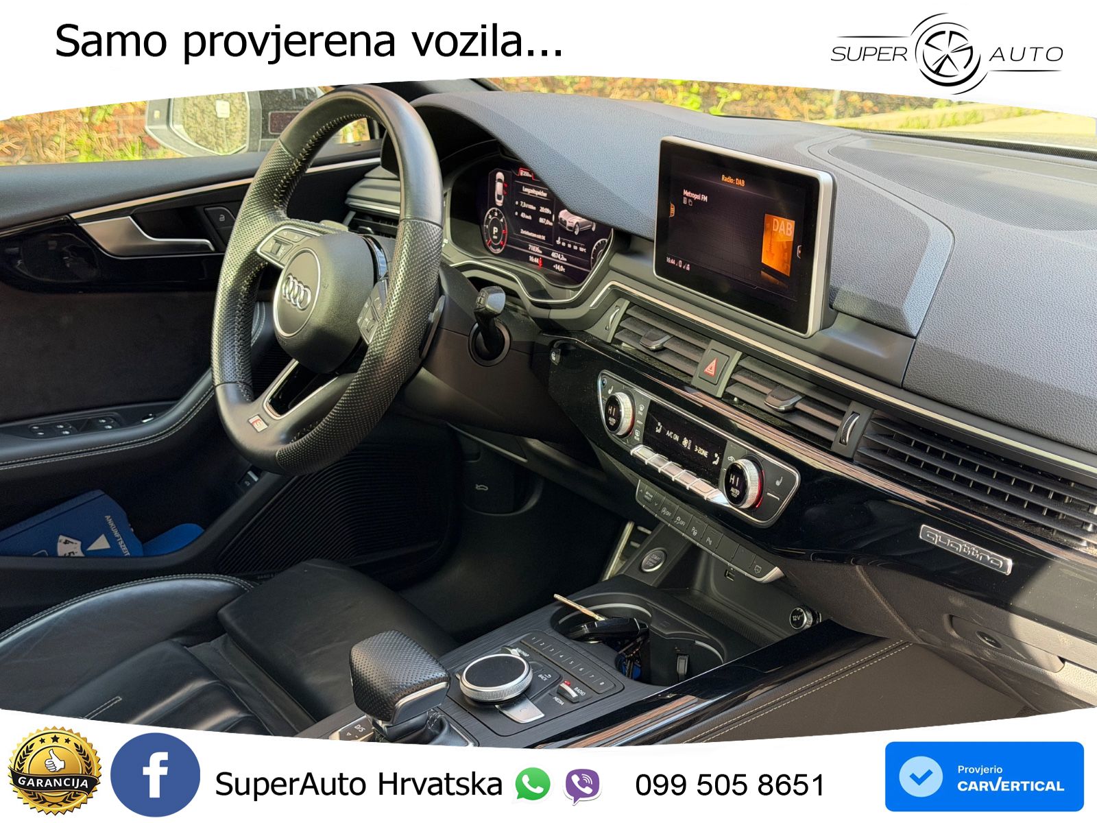 Audi A5 Sportback 40 TDI (190 KS) quattro ultra S tronic LED+GR SJED+ACC