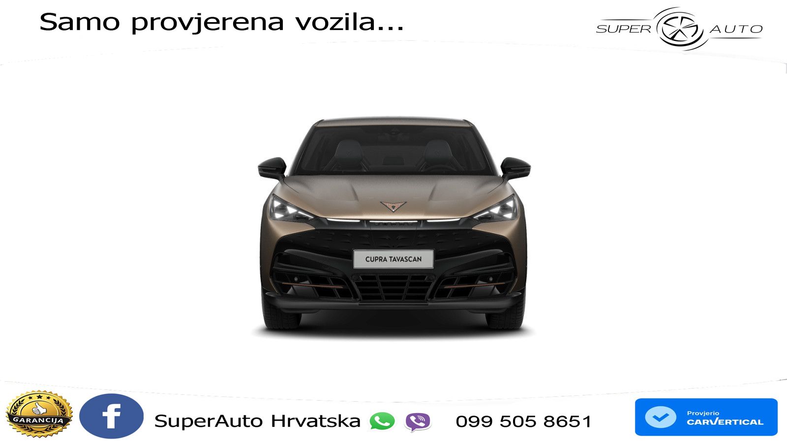Cupra Tavascan 82 kWh (340 KS)  4WD VZ MATRIX+GR SJED+KAM