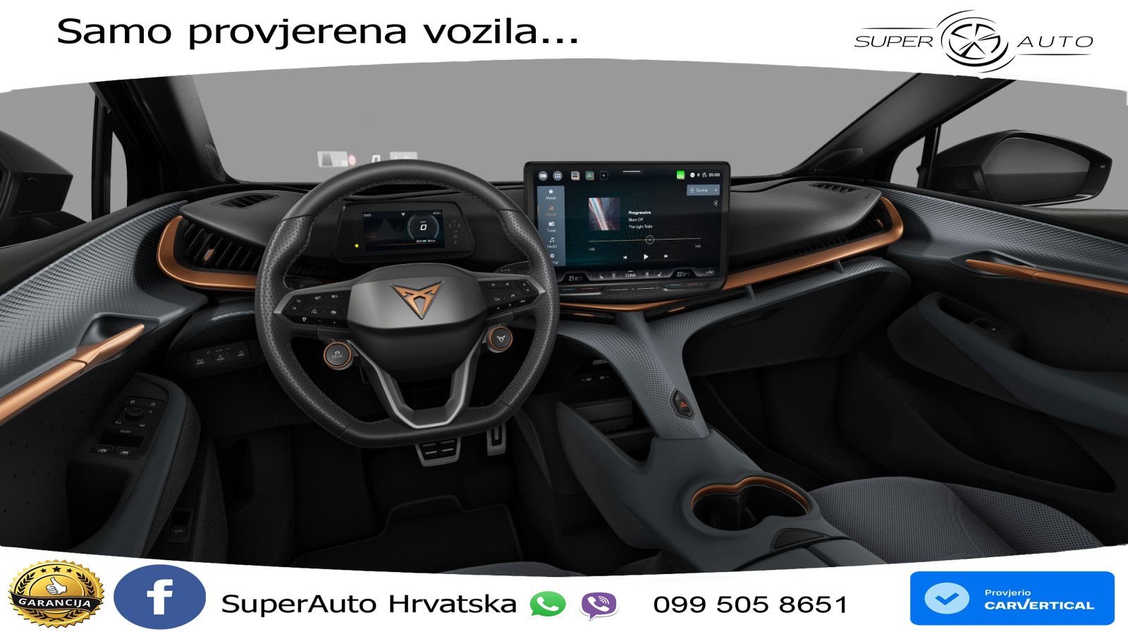Cupra Tavascan 82 kWh (340 KS)  4WD VZ MATRIX+GR SJED+KAM