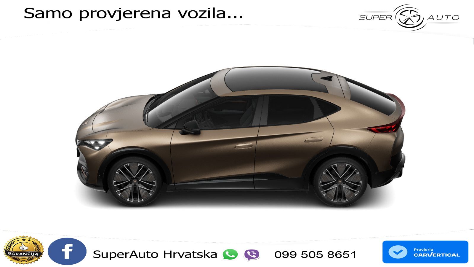 Cupra Tavascan 82 kWh (340 KS)  4WD VZ MATRIX+GR SJED+KAM