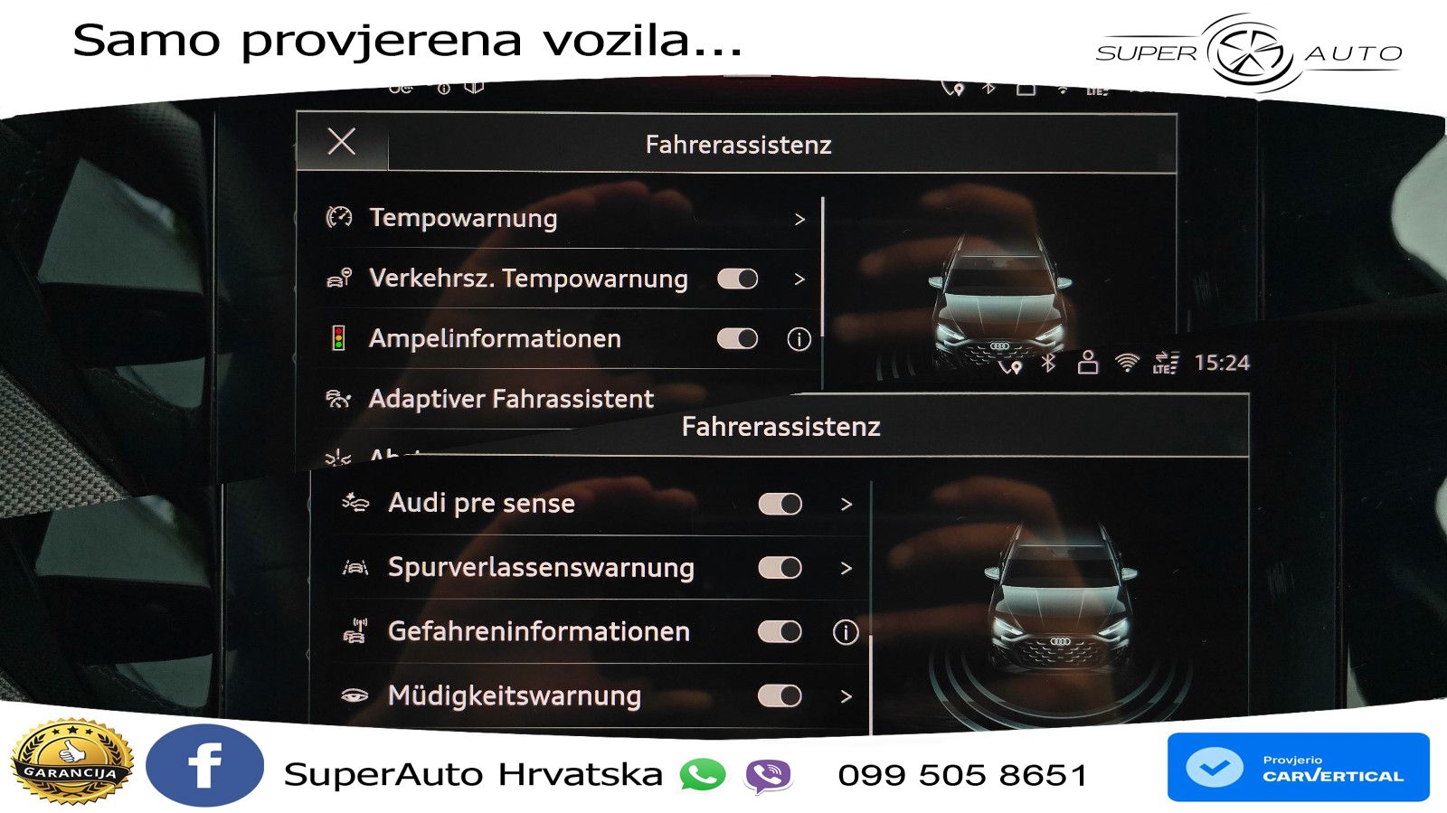 Audi S3 2.0 TFSI (333 KS) quattro S tronic MATRIX+GR SJED+KAM