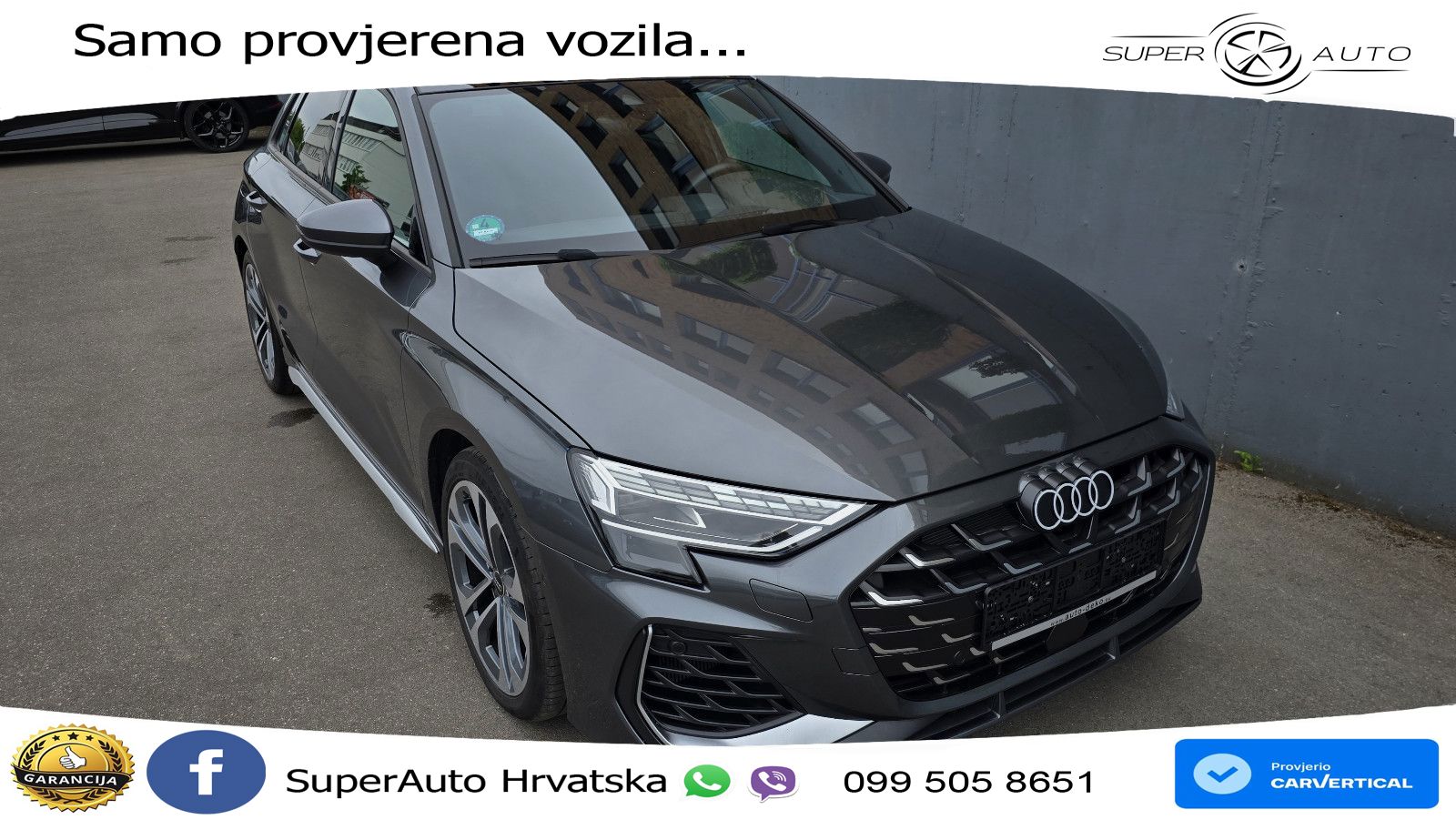 Audi S3 2.0 TFSI (333 KS) quattro S tronic MATRIX+GR SJED+KAM