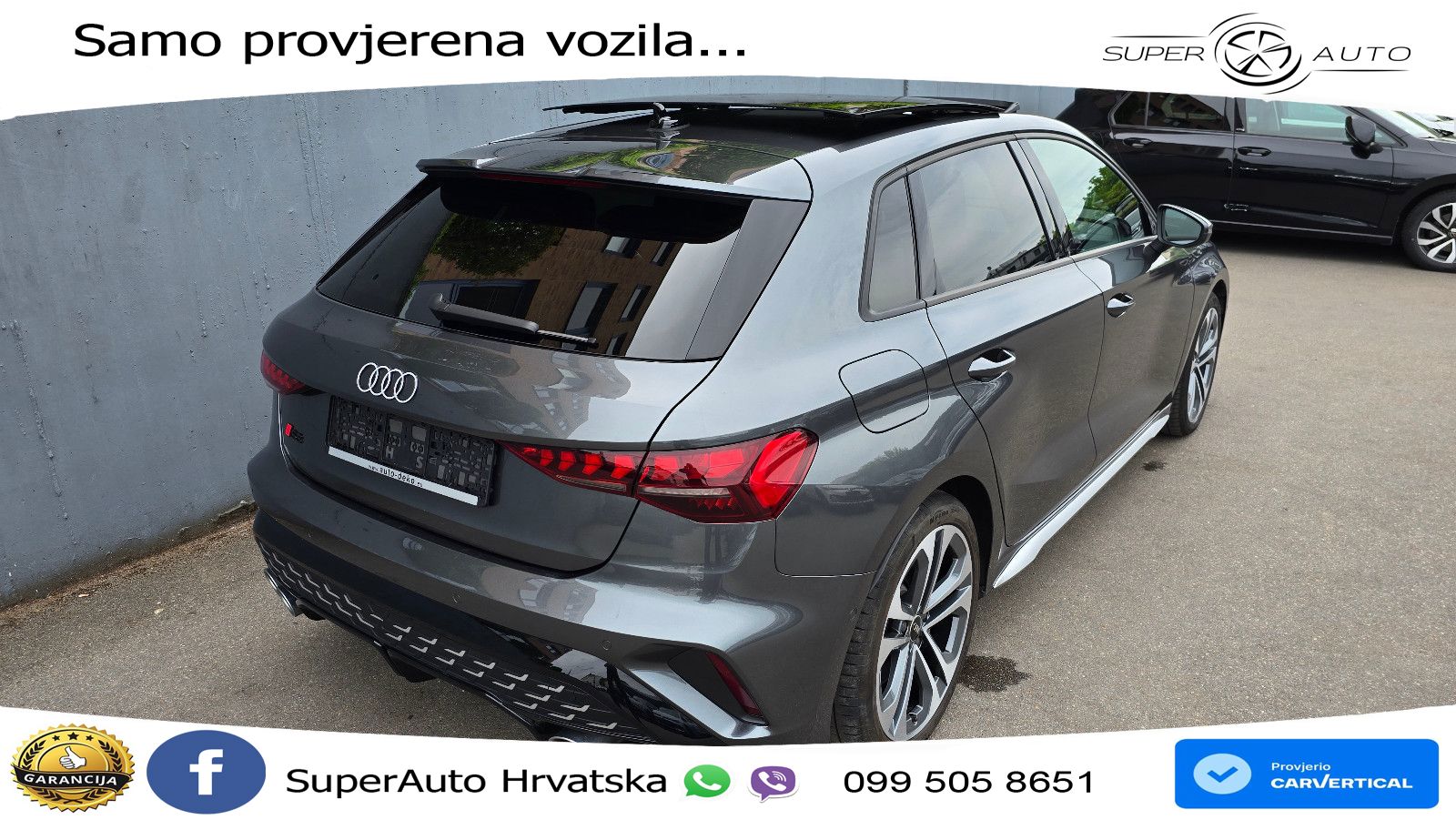 Audi S3 2.0 TFSI (333 KS) quattro S tronic MATRIX+GR SJED+KAM