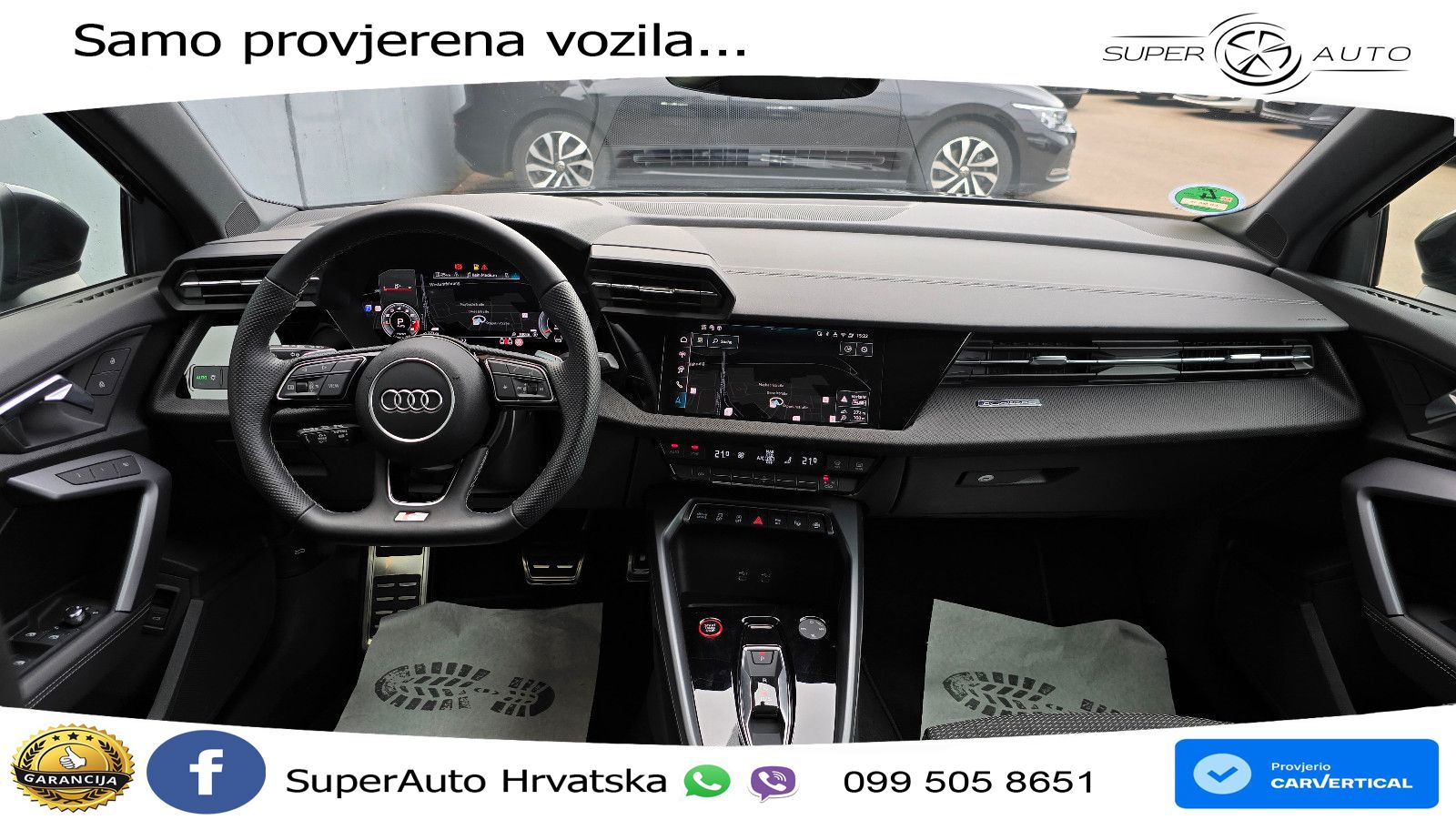 Audi S3 2.0 TFSI (333 KS) quattro S tronic MATRIX+GR SJED+KAM