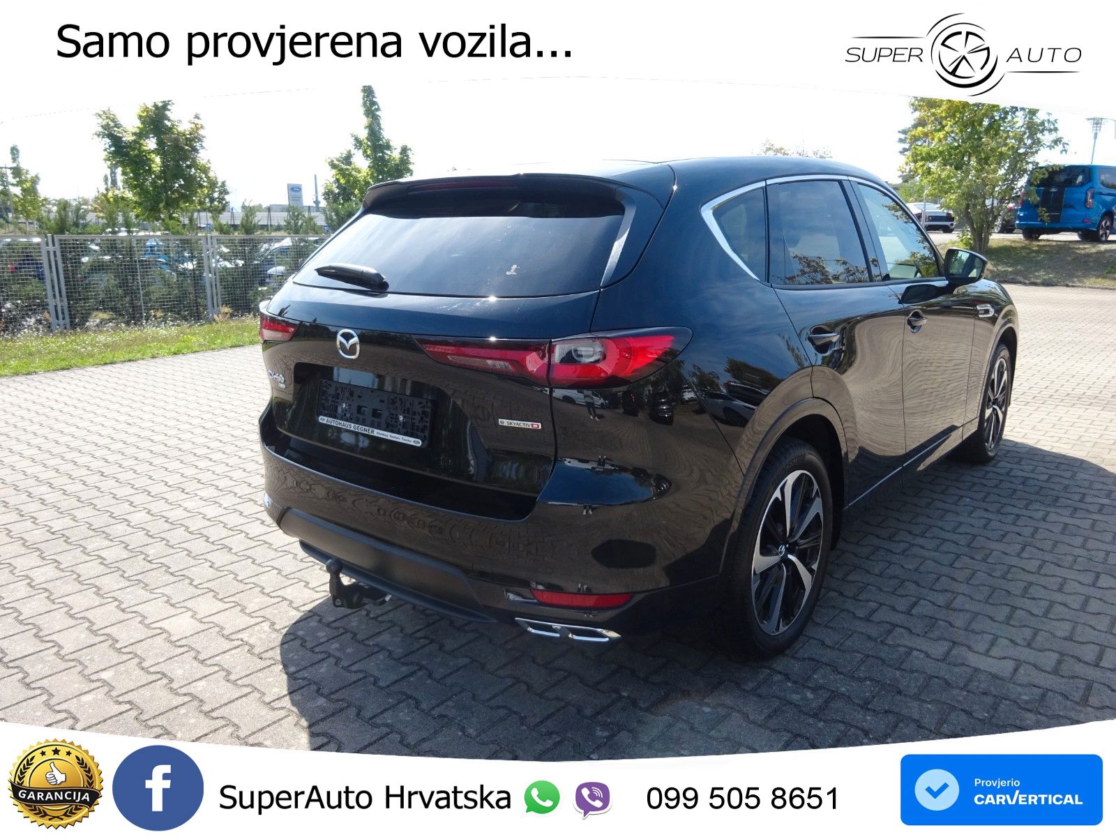 Mazda CX-60 3.3 e-Skyactiv D (254 KS) AWD Automatic LED+GR SJED+ACC