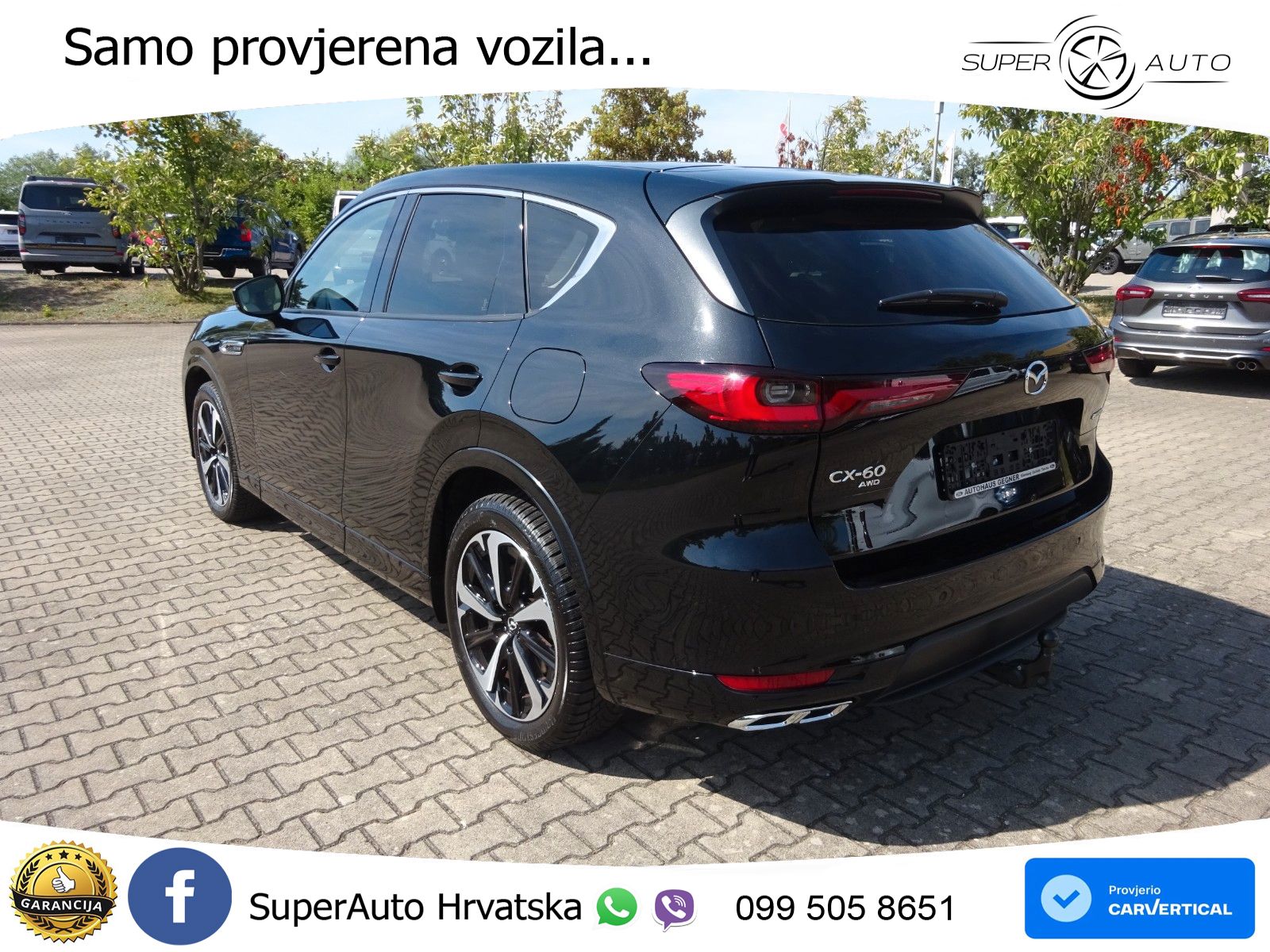 Mazda CX-60 3.3 e-Skyactiv D (254 KS) AWD Automatic LED+GR SJED+ACC