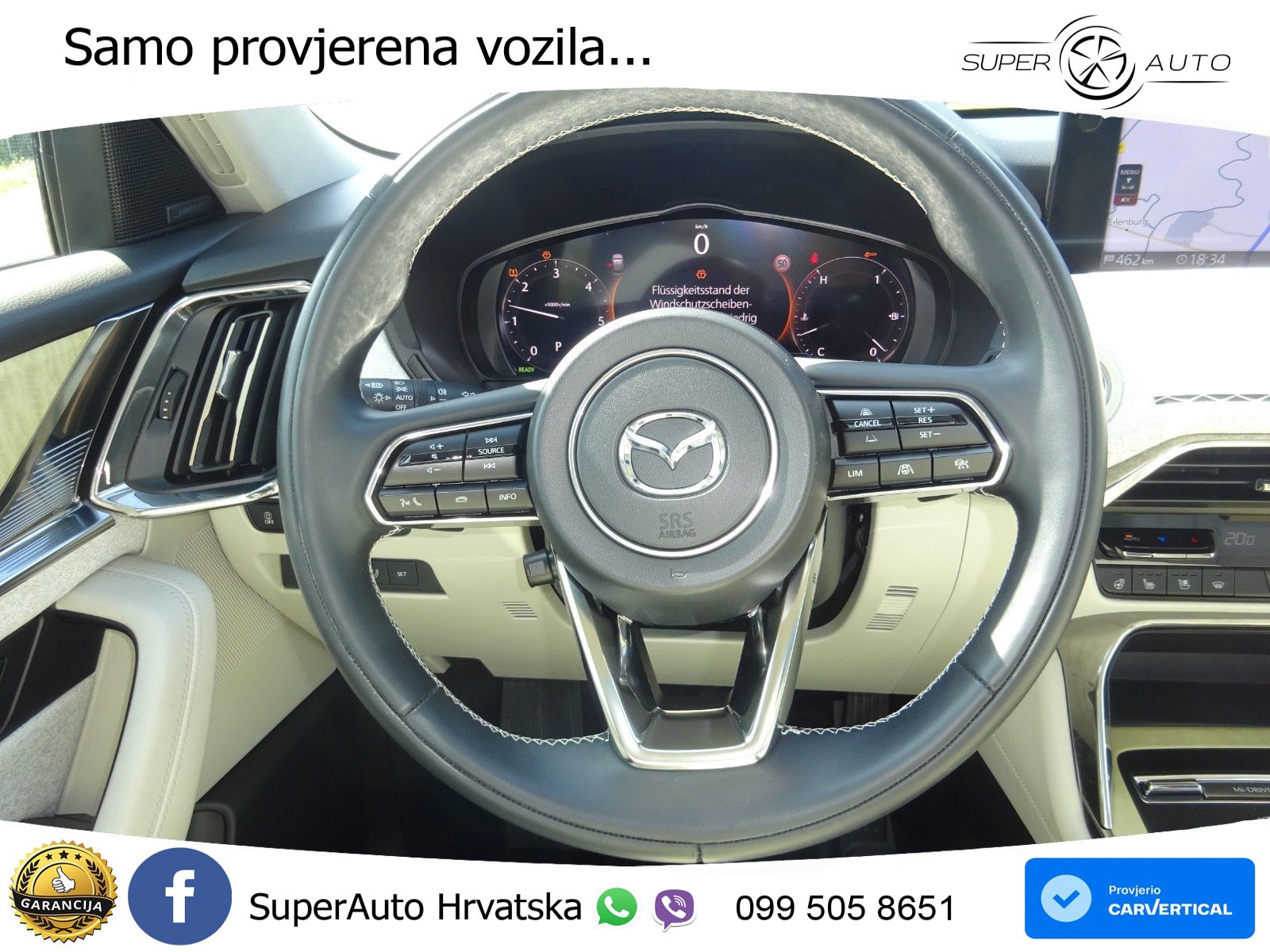 Mazda CX-60 3.3 e-Skyactiv D (254 KS) AWD Automatic LED+GR SJED+ACC