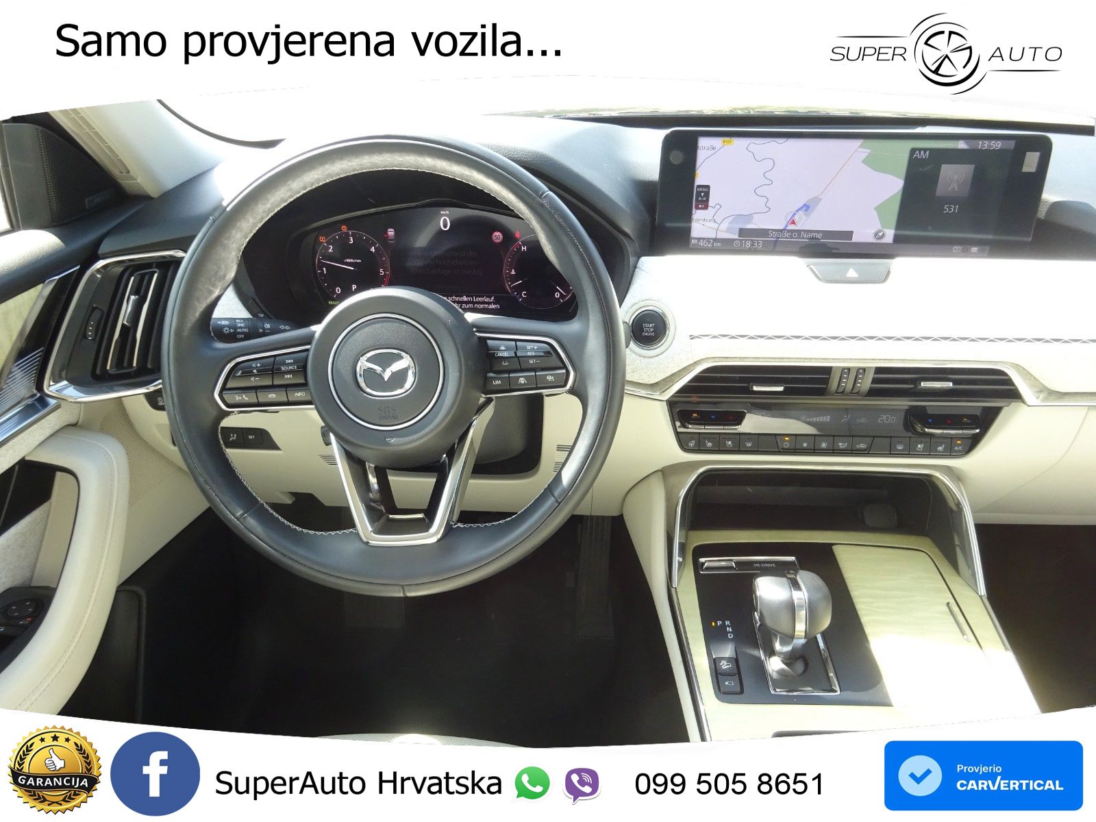 Mazda CX-60 3.3 e-Skyactiv D (254 KS) AWD Automatic LED+GR SJED+ACC