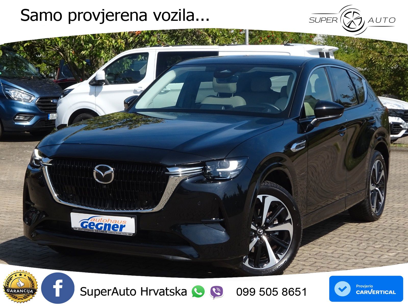 Mazda CX-60 3.3 e-Skyactiv D (254 KS) AWD Automatic LED+GR SJED+ACC