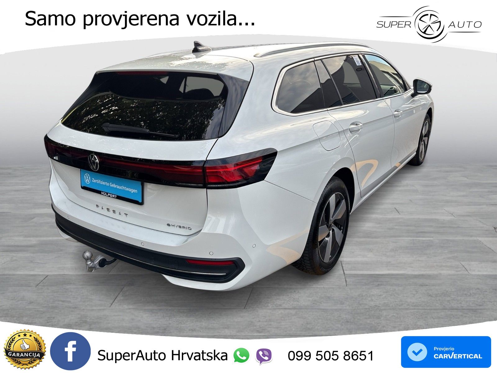 Volkswagen Passat Variant 1.5 TSI (204 KS) eHybrid DSG Business LED+GR SJED+ACC