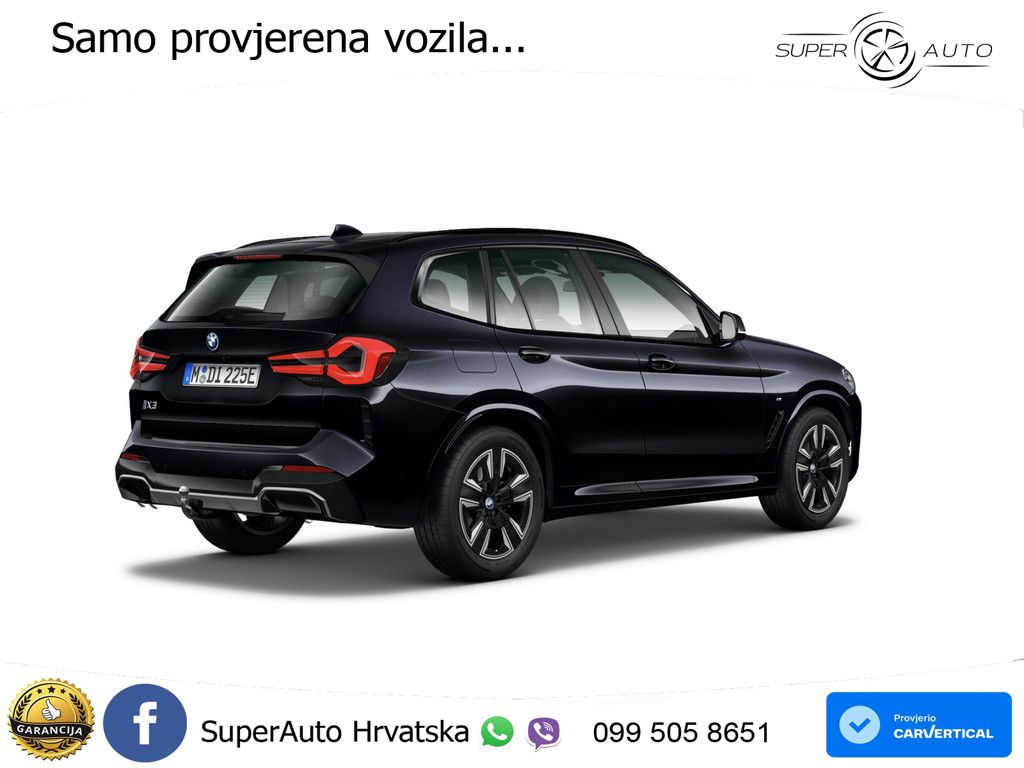 BMW iX3 80 kWh (286 KS) LED+GR SJED+ACC