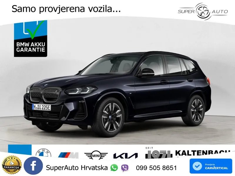 BMW iX3 80 kWh (286 KS) LED+GR SJED+ACC