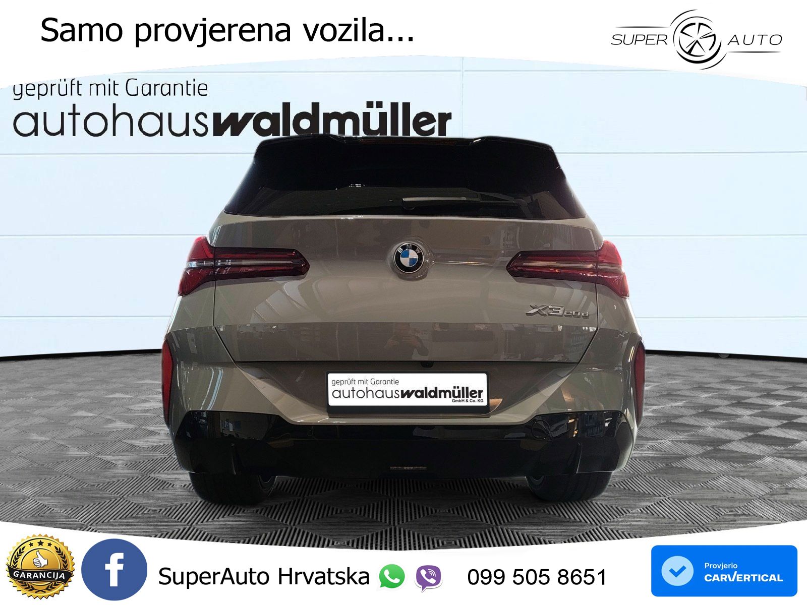 BMW X3 20d xDrive Steptronic M Sport LED+GR SJED+ACC