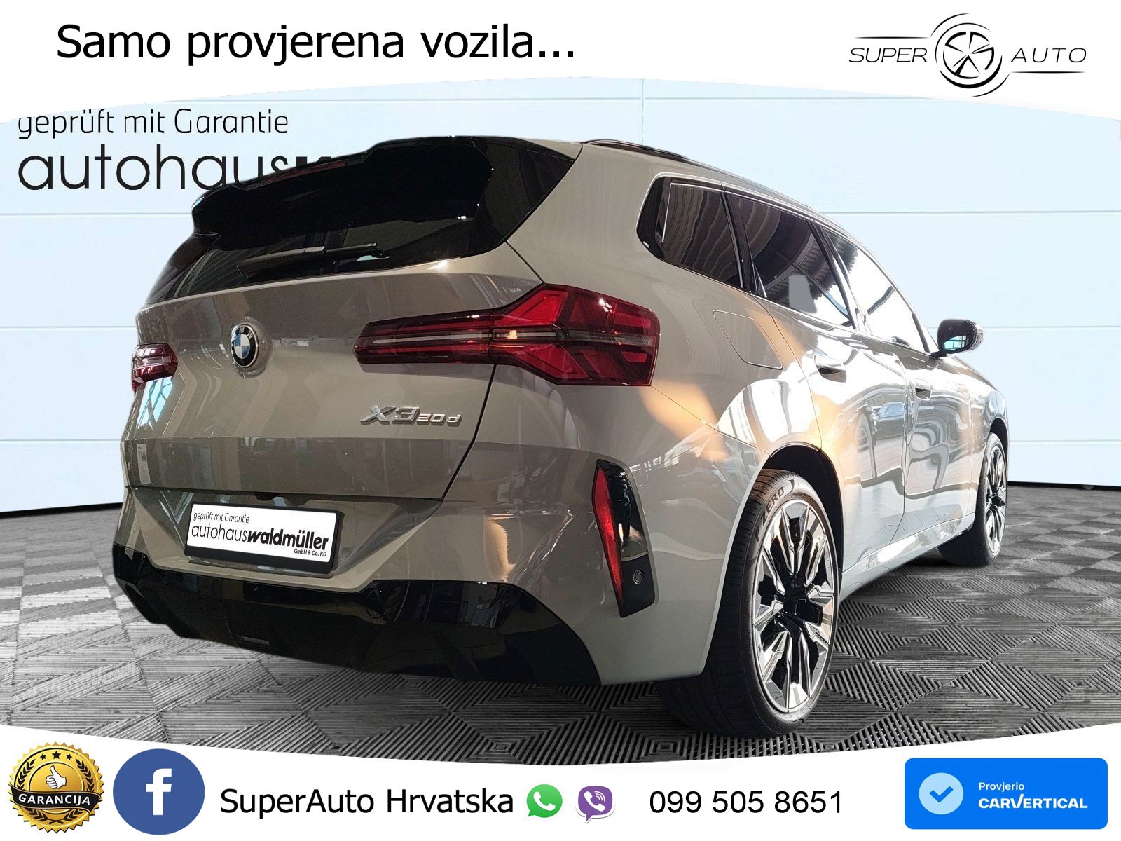 BMW X3 20d xDrive Steptronic M Sport LED+GR SJED+ACC
